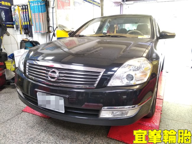 NISSAN TEANA Gulf ULE 5W40 KYB黑筒避震器 Yokohama AE01F 215/60/16 3D四輪定位