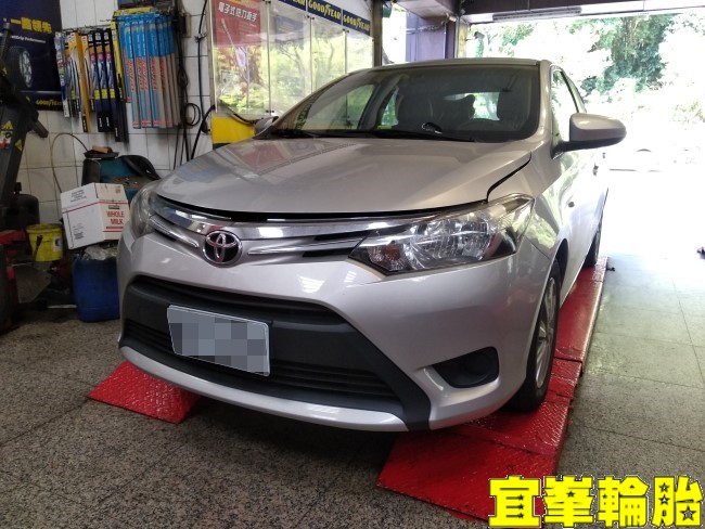 TOYOTA VIOS Yokohama AE01F 185/60/15 ORO W410-A TPMS極致安裝 胎圈最佳化平衡 3D四輪定位 自備機油保養