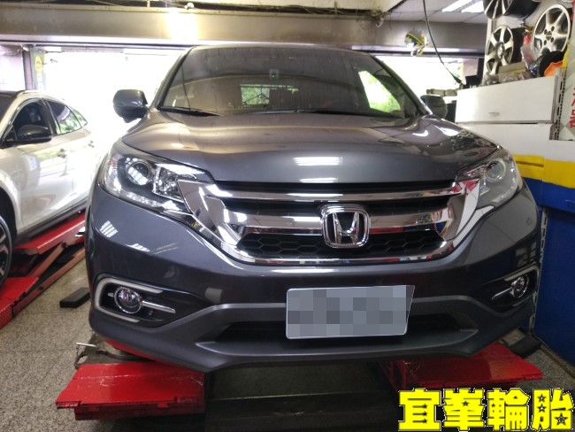 HONDA CR-V Yokohama BluEarth-XT AE61 For Urban SUV 225/60/18 3D四輪定位