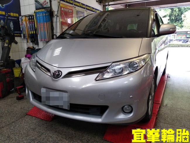 TOYOTA PREVIA Gulf ULE 5W40 輪胎對調 SUNOCO CVT ATF 煞車抖動 碟盤車銷研磨