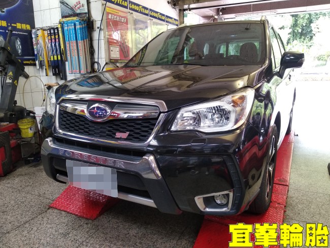 Subaru Forester 三角架強化鐵套更換 3D四輪定位