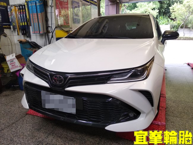 Toyota Corolla Altis GR SPORT Gulf GDI 0W20 輪胎對調 引擎空氣濾網更換