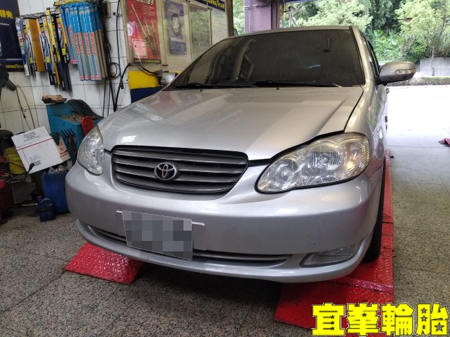 TOYOTA ALTIS Gulf Ultrasynth X 5W50 輪胎對調 冷氣系統清洗保養