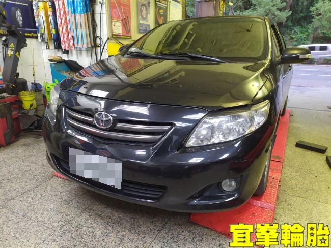 TOYOTA ALTIS Gulf ULE 5W40 Pirelli Cinturato P7(P7C2)205/55/16 3D四輪定位 BOHENG陶瓷競技前來令極致安裝