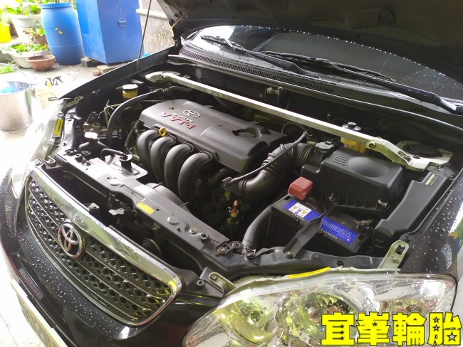 TOYOTA ALTIS 水溫飆高 水箱風扇更換 WOLVER WG12 水箱精更換 電池更換