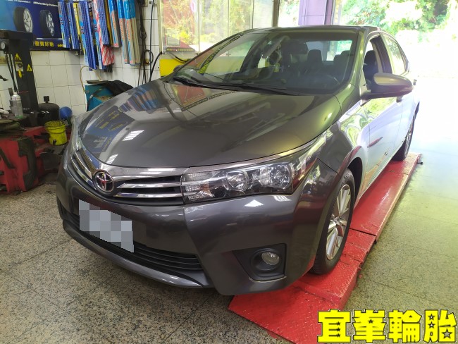 TOYOTA ALTIS 自備機油 輪胎對調 SUNOCO CVT ATF 變速箱油濾網更換