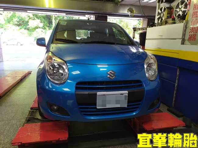 Suzuki Alto NANKANG AS-1 165/60/14 3D四輪定位