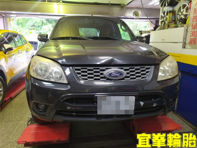 FORD ESCAPE AWIA GTA 5W50 NANKANG SP-9 215/70/16 3D四輪定位 引擎空氣濾心更換