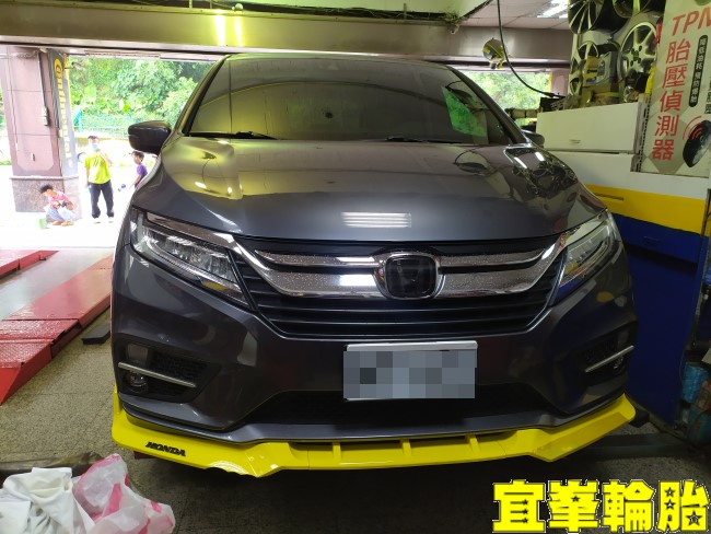 Honda 美規 Odyssey Gulf CX 5W30 輪胎對調