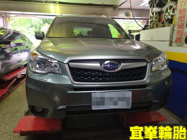 Subaru Forester Yokohama Geolandar G91 225/60/17 3D四輪定位