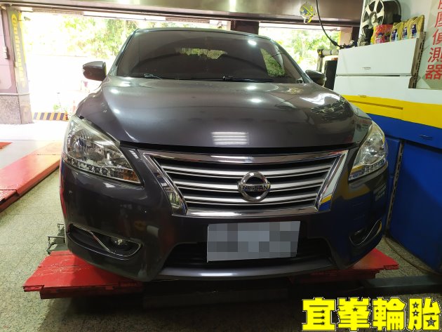 Nissan Super Sentra Gulf CX 5W30 輪胎對調 自備變速箱油 變速箱油濾網 AMARON 65B24L TUTELA TOP 4/S 煞車油 WOLVER WG12 水箱精