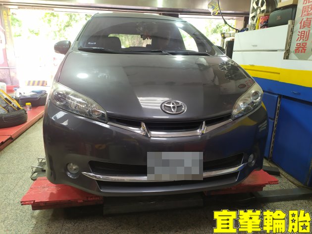 TOYOTA WISH 底盤異音 3D四輪定位