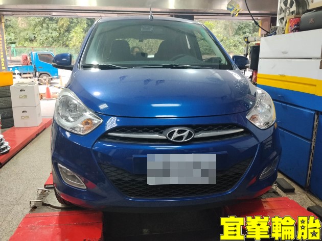 Hyundai i10 Gulf CX 5W30 SWD JAKO ATF 鋁圈更換 BOHENG陶瓷競技前來令更換