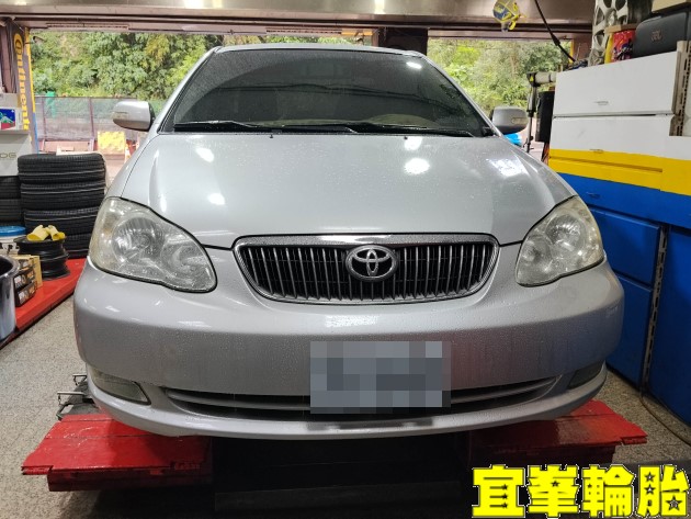 TOYOTA ALTIS ORO W417TA 盲塞式TPMS極致安裝 SWD IV ATF 變速箱油濾網更換 BOHENG前後劃線碟盤 BOHENG陶瓷競技前後來令更換 TUTELA TOP 4/S 煞車油脈衝式更換 胎圈最佳化平衡 3D四輪定位
