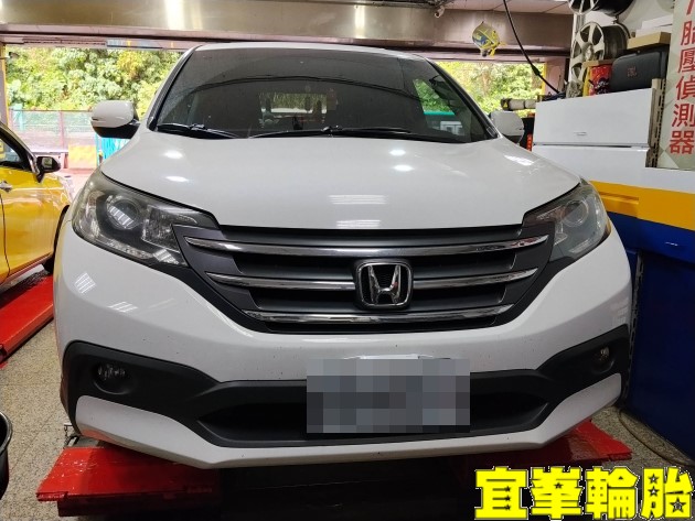 HONDA CR-V Yokohama Advan V61 225/60/18 3D四輪定位 HONDA CR-V Yokohama Advan V61 225/60/18 3D四輪定位