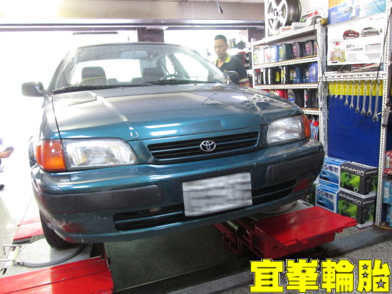 toyota tercel 3D四輪定位