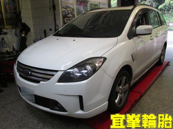 FORD I-MAX 左前避震器跟換 AGIP 5W50 3D四輪定位!