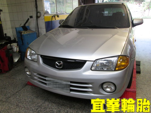 MAZDA ISAMU 323 車輛偏向