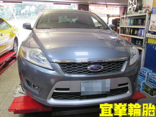 FORD MONDEO TDCI 金屬氣嘴安裝