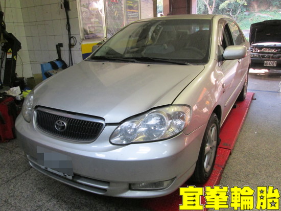 ALTIS 拉桿防塵套跟換 3D四輪定位