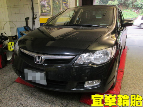 喜美八代 K12 KYB避震器更換 3D四輪定位