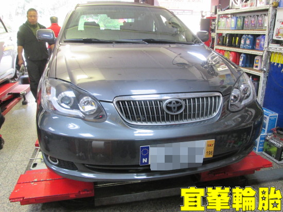 TOYOTA ALTIS BC V1 特製版 SPR後下扭力桿