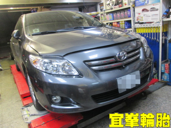 TOYOTA ALTIS SELENIA 5W50 Assurance TripleMax 205/55/16 3D四輪定位