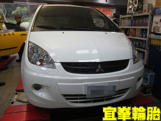 Mitsubishi Colt Plus 碟盤拆裝 輪胎平衡