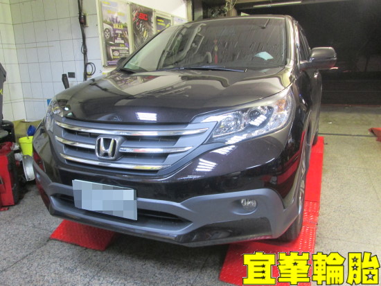 HONDA CR-V ORO W401 TPMS 安裝  3D四輪定位