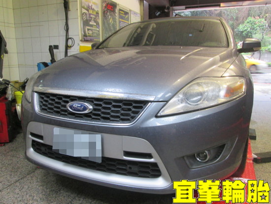 FORD MONDEO TDCI 金屬氣嘴安裝
