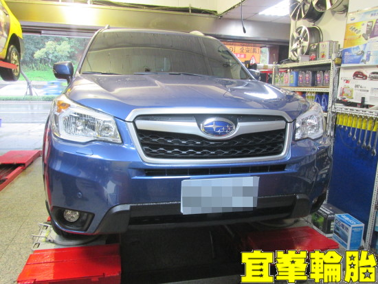 Subaru Forester  ORO W401 TPMS安裝 底盤隔音防鏽 3D四輪定位