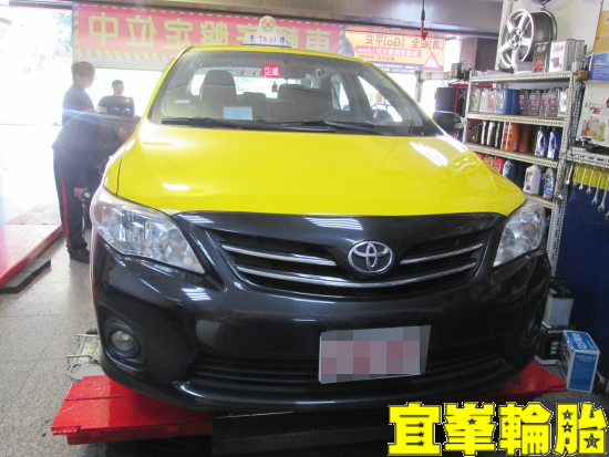 TOYOTA ALTIS 3D四輪定位