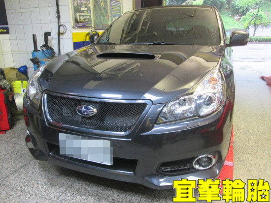 SUBARU LEGACY RAYS 57C6 18吋鋁圈更換 TPMS移植