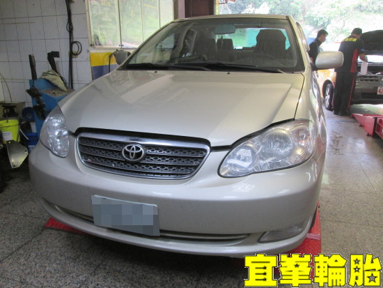 TOYOTA ALTIS 自備機油保養  BENDIX煞車油脈衝式更換!