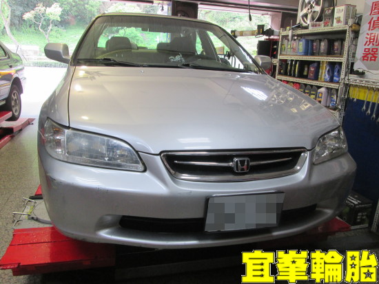 HONDA ACCORD K9 輪胎對調