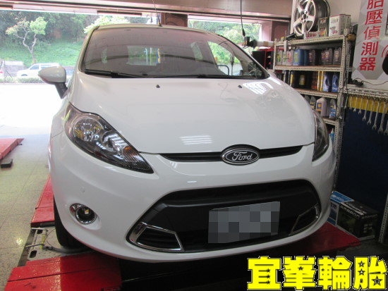 FORD FIESTA 自備機油 BENDIX 煞車油脈衝式更換
