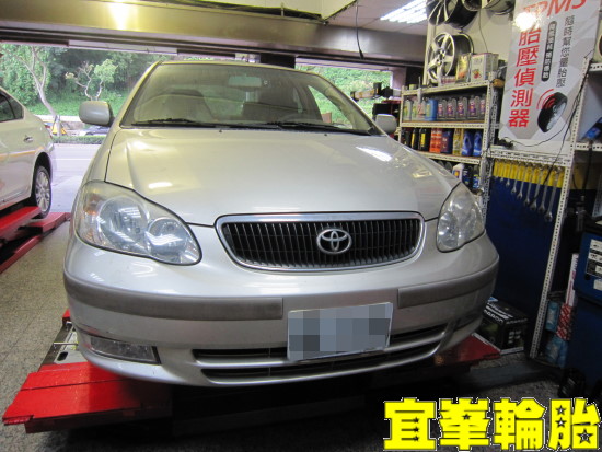 TOYOTA ALTIS  Assurance TripleMax 195/60/15 3D四輪定位