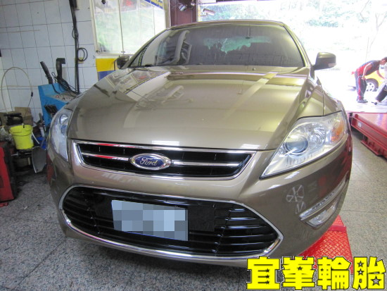 FORD MONDEO TDCI 輪胎對調 3D四輪定位