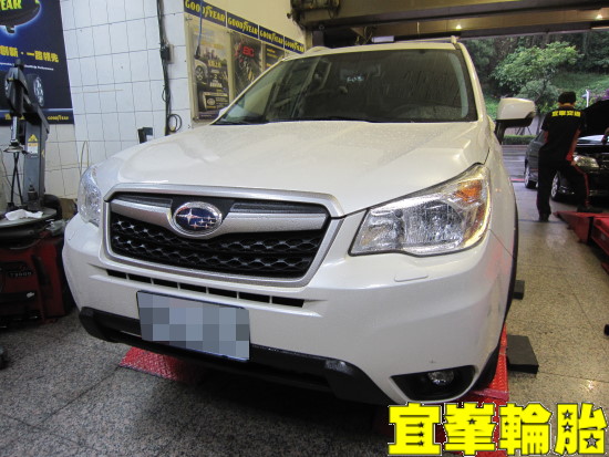 Subaru Forester ORO W410 TPMS安裝 3D四輪定位