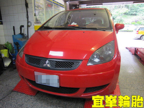 Mitsubishi Colt Plus Assurance TripleMax 185/55/15 3D四輪定位