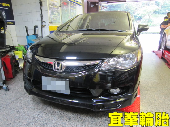 HONDA CIVIC 8 喜美八代 K12   輪胎對調