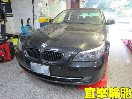 BMW E60 523 EAGLE EFFICIENTGRIP E.F.G performance 225/50/17 3D四輪定位