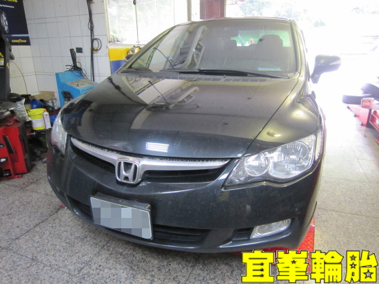 HONDA CIVIC8 喜美八代 K12 前避震器又來跟換!!