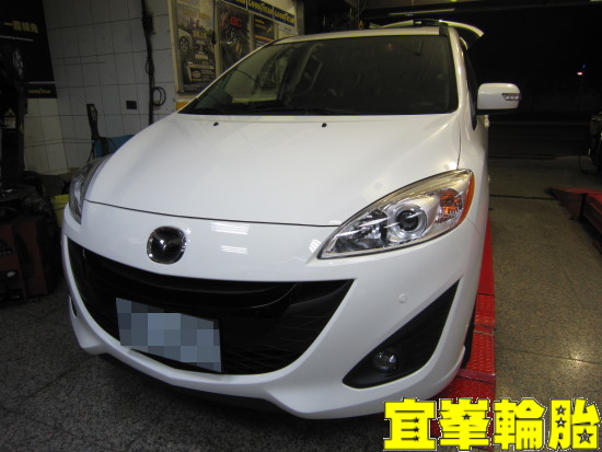 MAZDA 5 馬5 SPR金屬氣嘴安裝