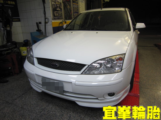 FORD MONDEO RS V6 2.5 自備來令片 BOHENG 劃線後碟盤