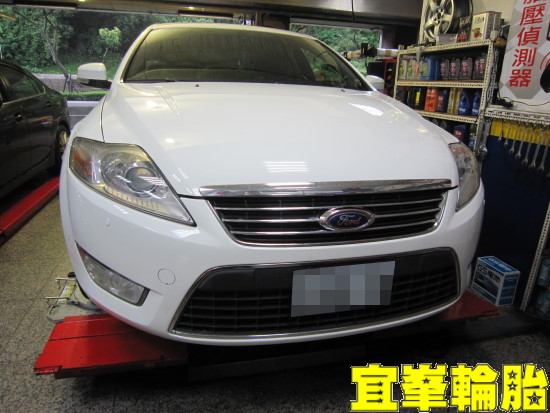 FORD MONDEO TDCI ASYM-2 F1 Asymmetric-2 235/40/18 ORO W410 TPMS 胎圈最佳化平衡 3D四輪定位