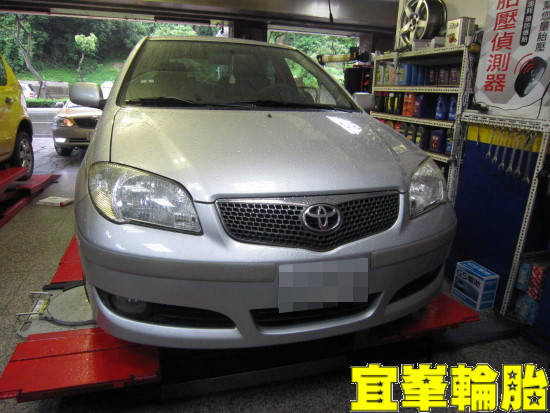 TOYOTA VIOS GSD5 205/45/16 3D四輪定位