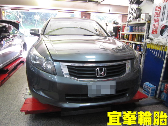 08 honda accord 碟盤研磨車銷 BOHENG 陶瓷競技前來令