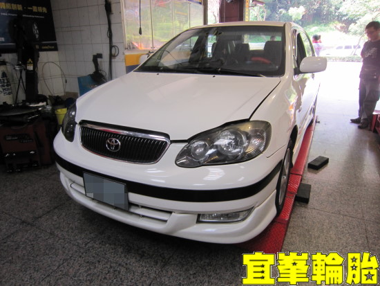 TOYOTA ALTIS BENDIX MKT 鈦條紋來令片極致安裝 碟盤車銷研磨