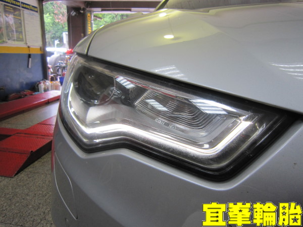 AUDI A6 EAGLE EFFICIENTGRIP E.F.G performance 225/55/17 3D四輪定位